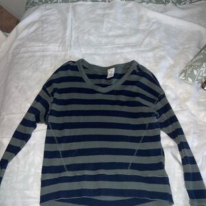 Striped Long Sleeve Sweater